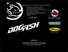 Tablet Screenshot of dogfish1.com